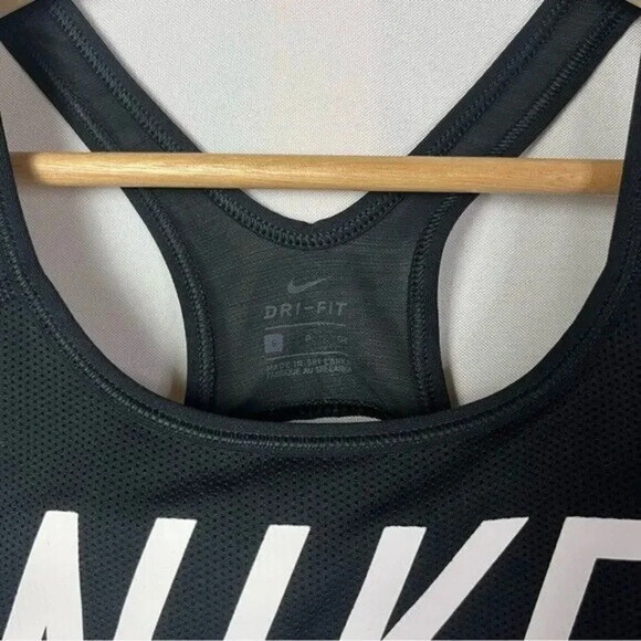 Nike Black Classic Logo Sports Bra S - Picture 5 of 5
